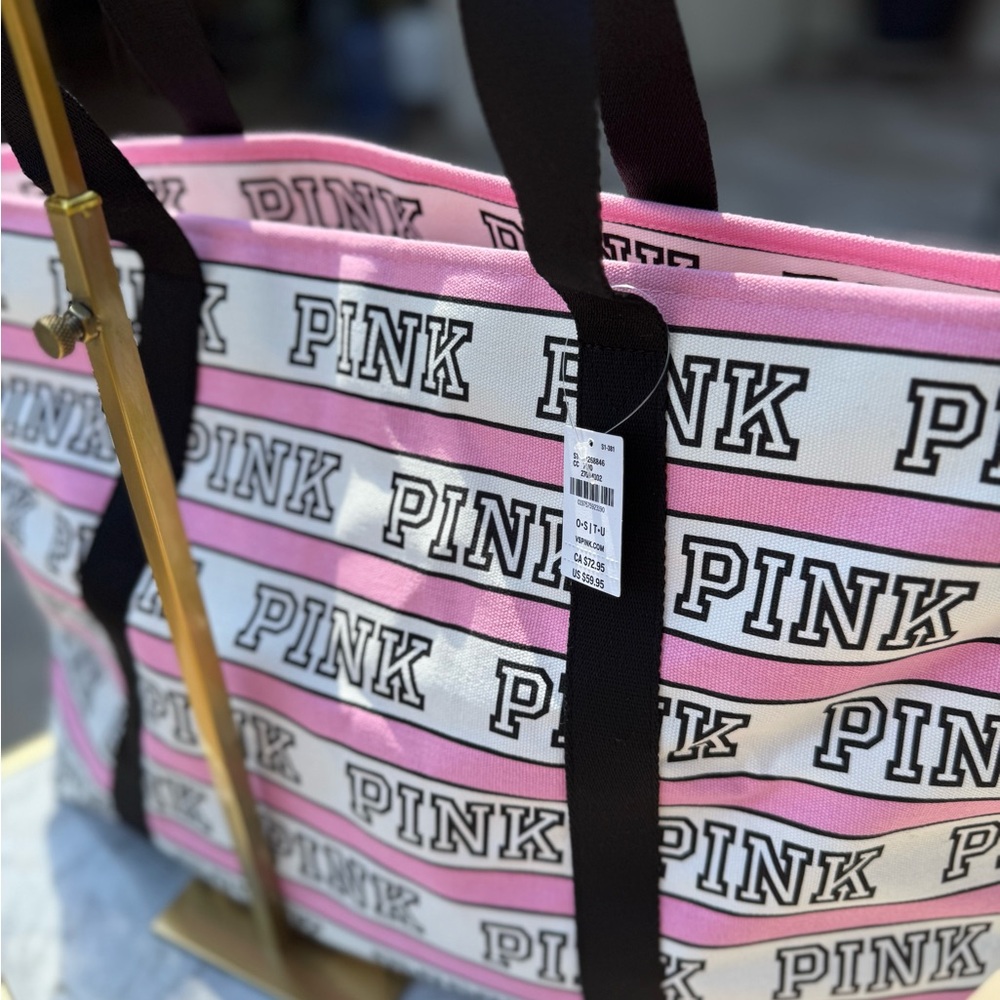Pink Logo Tote Bag victoria’s Secret - Picture 3 of 5